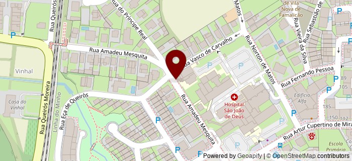 Rua Amadeu Mesquita, Vila Nova de Famalic�o