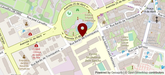 Rua Bar�o da Trovisqueira, Vila Nova de Famalic�o