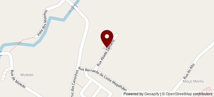 Rua Abade do Zam�rio, Vila Nova de Famalic�o