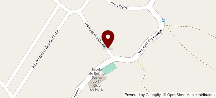 Travessa das Escolas, Nariz