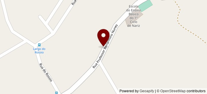 Rua Professor Belarmino Nunes, Nariz