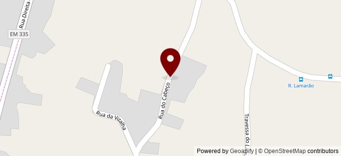 Rua Cabe�o das Moiras, Oliveirinha