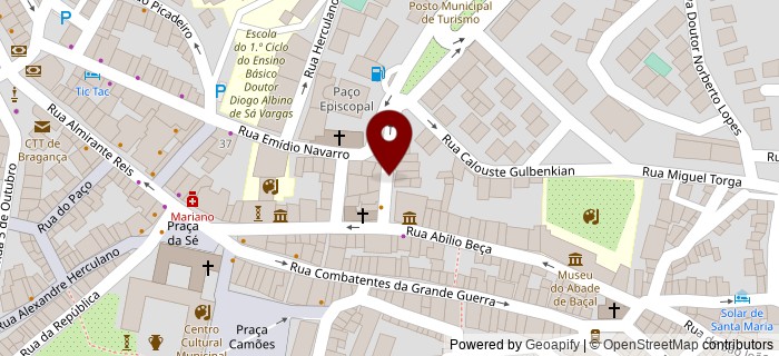 Rua Marqu�s de Pombal, Bragan�a