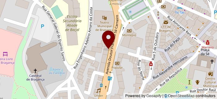 Rua Professor Vaz Pires, Bragan�a