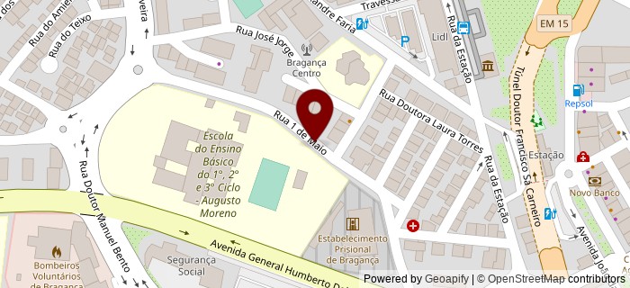 Rua 1� de Maio, Bragan�a