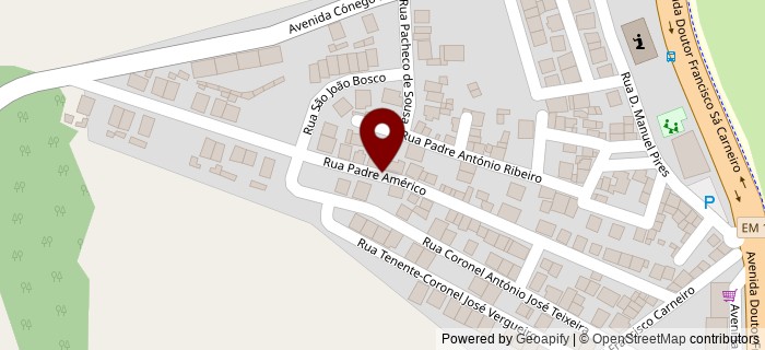 Rua Padre Am�rico, Bragan�a