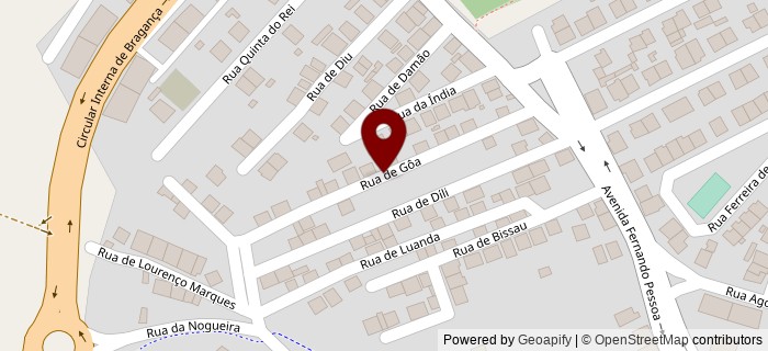 Rua de Goa, Bragan�a