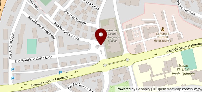 Avenida Professor Doutor Ant�nio Augusto Gon�alves Rodrigues, Bragan�a