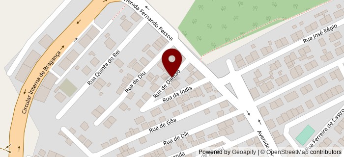 Rua de Dam�o, Bragan�a