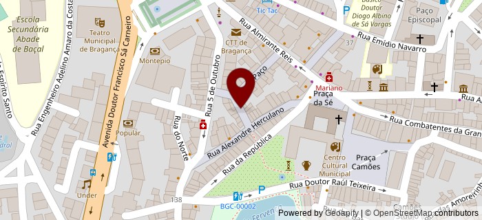 Rua Doutor Ant�nio Cagical, Bragan�a