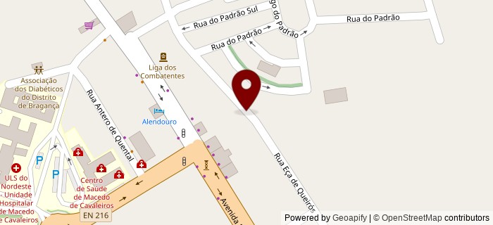 Avenida E�a de Queir�s, Macedo de Cavaleiros