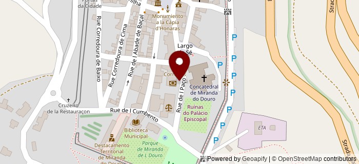 Rua do Pa�o, Miranda do Douro