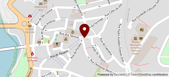 Rua dos Pescadores, Mirandela