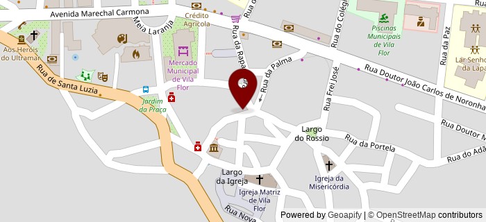 Largo Manuel Ant�nio Azevedo, Vila Flor