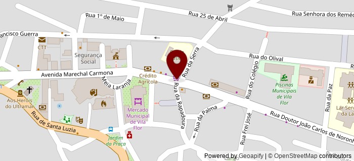 Avenida Professor Maximino Correia, Vila Flor