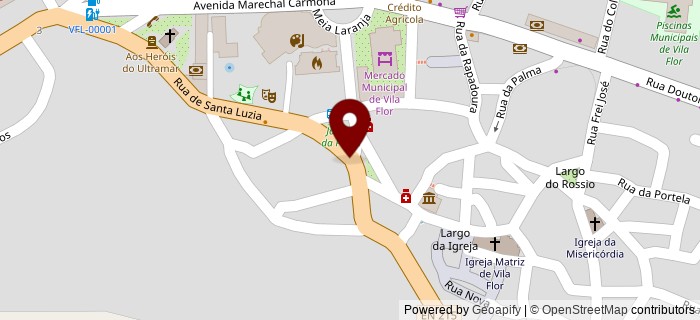 Pra�a da Rep�blica, Vila Flor