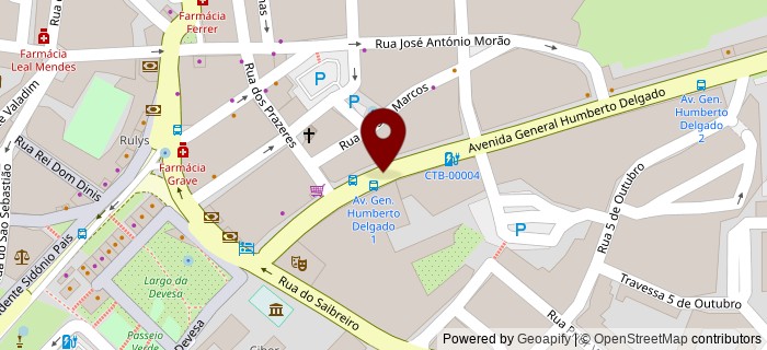 Rua Cabe�as, Castelo Branco