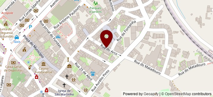 Rua do Arco, Fund�o