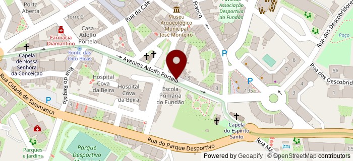 Avenida Adolfo Portela, Fund�o