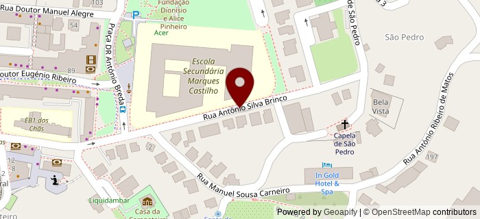 Rua Ant�nio da Silva Brinco, �gueda