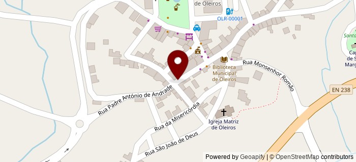 Rua Padre Ant�nio Andrade, Oleiros