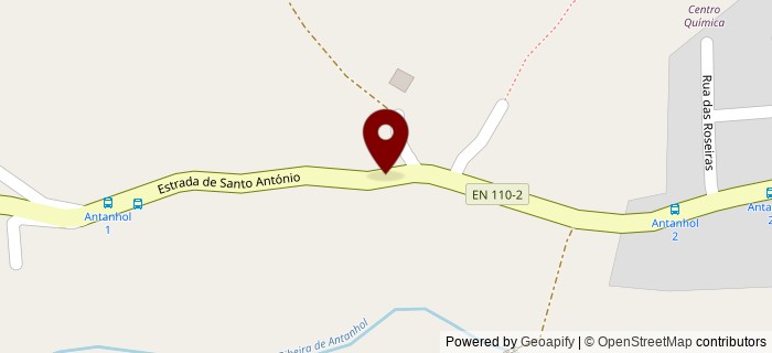 Estrada de Santo Ant�nio, Antanhol