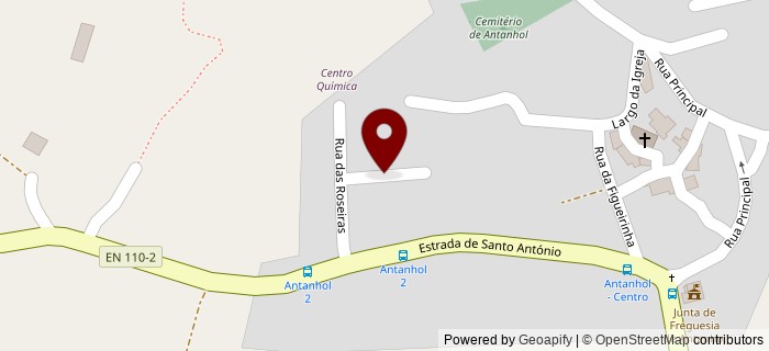 Travessa das Roseiras, Antanhol