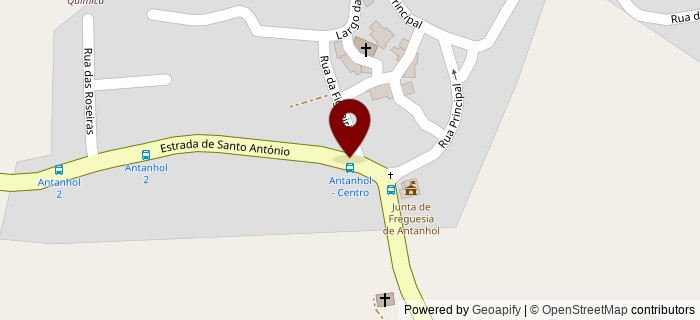 Estrada Nacional 1, Antanhol