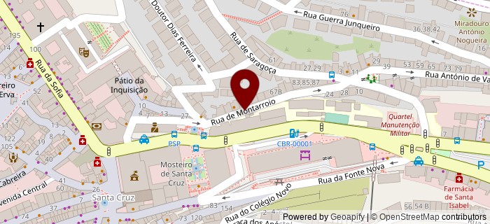 Rua de Montarroio, Coimbra