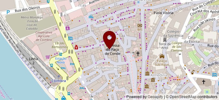 Travessa do Pa�o do Conde, Coimbra