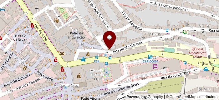 Rua Particular � Travessa de Montarroio, Coimbra