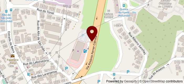 Via Ferrer Correia, Coimbra
