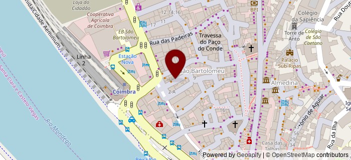 Rua das R�s, Coimbra