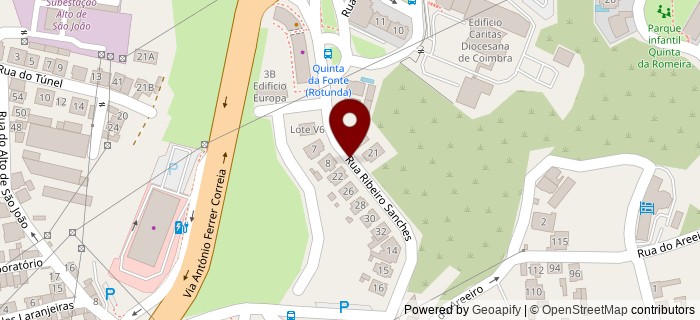 Rua Ribeiro Sanches, Coimbra