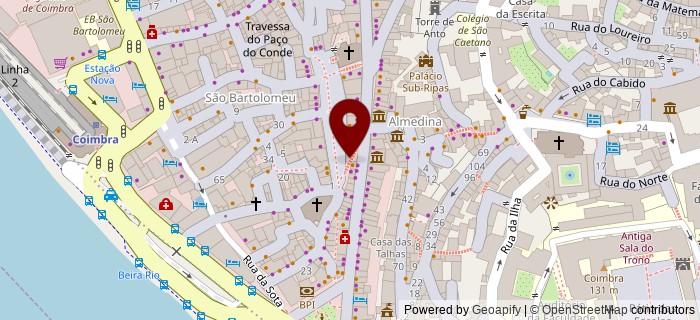 Escadas de S�o Bartolomeu, Coimbra