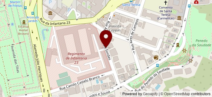 Rua Filipe Sim�es, Coimbra