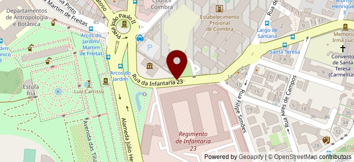 Rua da Infantaria 23, Coimbra