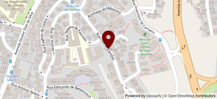 Rua Lu�s de Cam�es, Coimbra