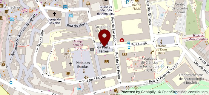 Pra�a da Porta F�rrea, Coimbra