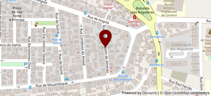 Rua M�rio Augusto de Almeida, Coimbra