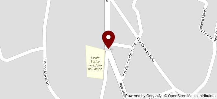 Travessa Jaime Cortes�o, S�o Jo�o do Campo