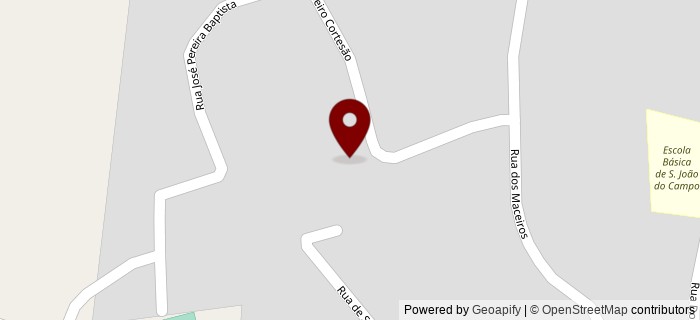 Rua Joaquim Ribeiro Cortes�o, S�o Jo�o do Campo