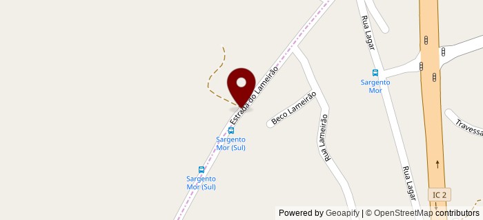 Rua do Lameir�o, Sargento Mor