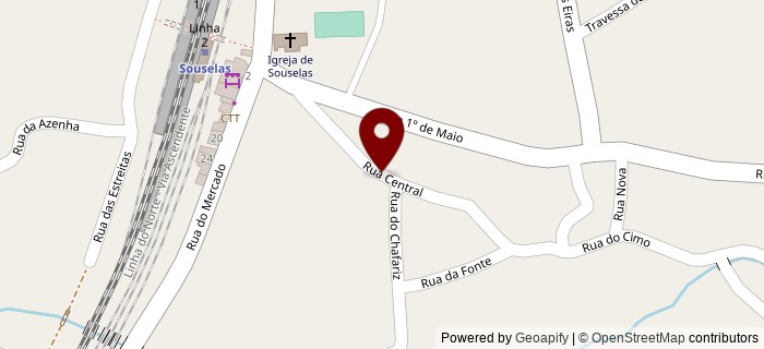 Rua Central, Souselas