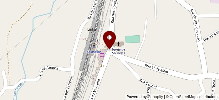 Largo 25 de Abril, Souselas