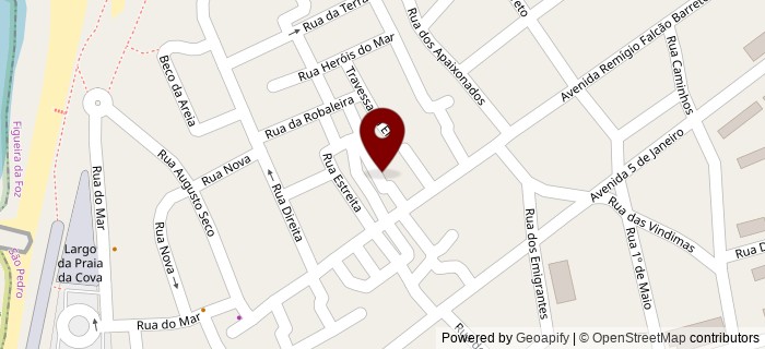 Rua do Cotovelo, Cova