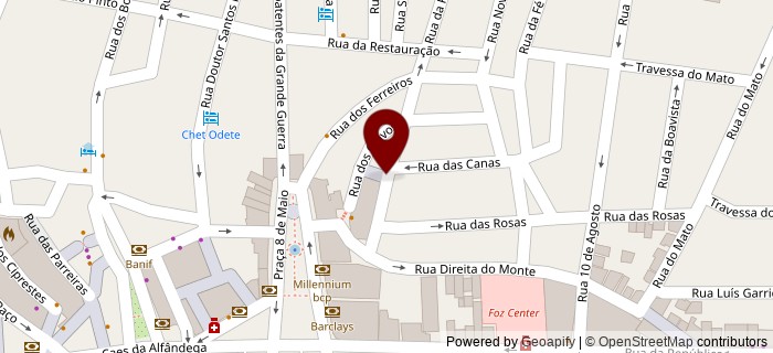 Rua dos Cravos, Figueira da Foz