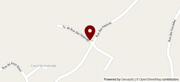 Travessa da Rua das Feteiras, Serra da Boa Viagem