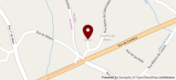 Beco das Peoas, Caceira de Baixo