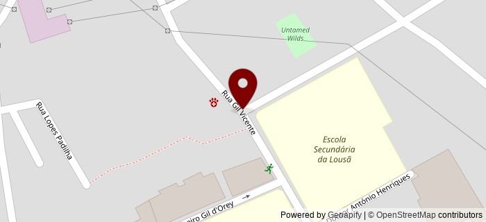 Rua Gil Vicente, Lous�